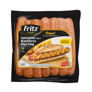 Salchicha ranchera hot dog 400 g
